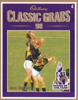 1999 Cadbury Classic Grabs 98 #4 Jess Sinclair Front